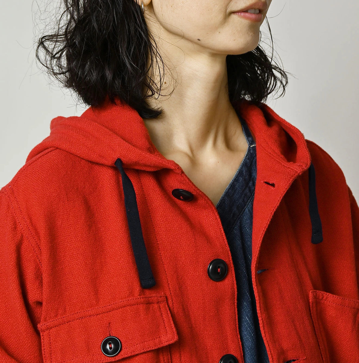 Indian Flannel 908 Buffalo Hooded Shirt