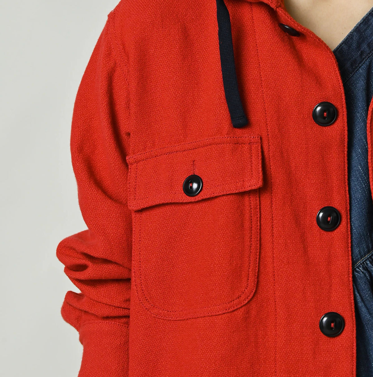 Indian Flannel 908 Buffalo Hooded Shirt