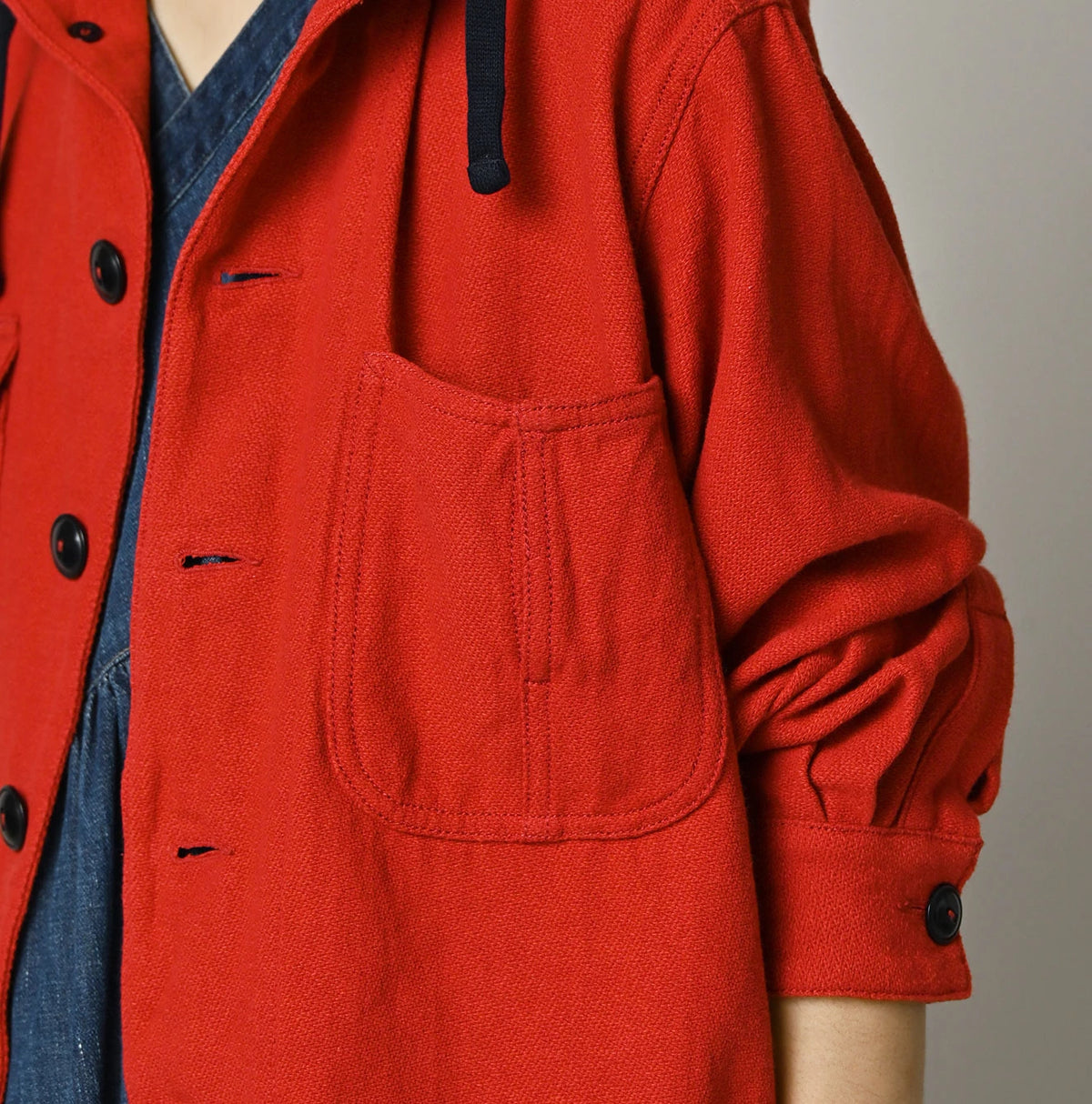 Indian Flannel 908 Buffalo Hooded Shirt