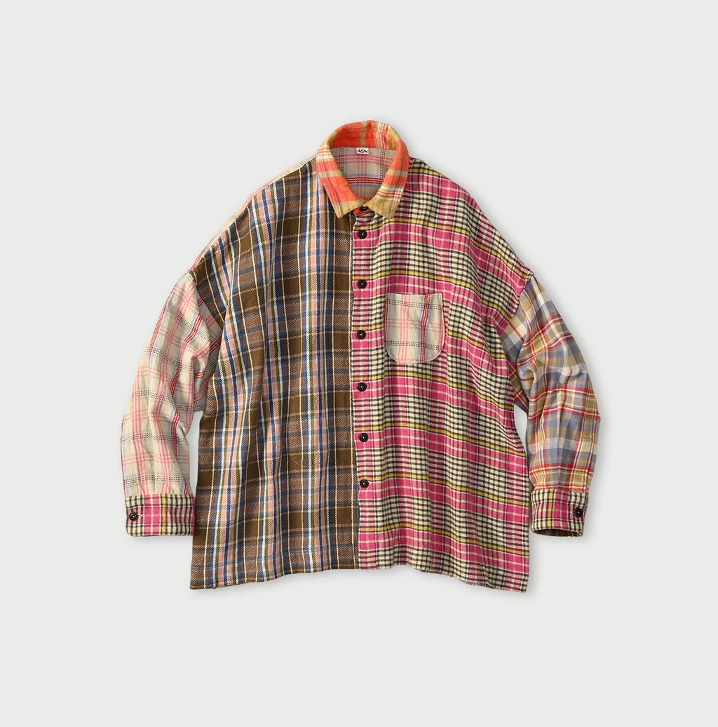 Takaramono Indian Patchwork 908 Uma Shirt