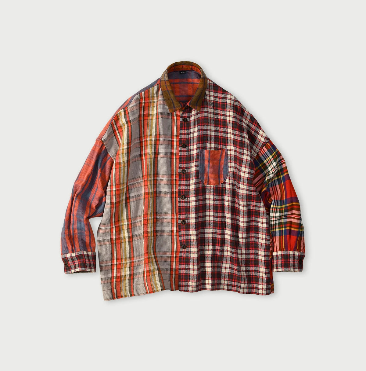 Takaramono Indian Patchwork 908 Uma Shirt