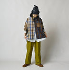 Takaramono Indian Patchwork 908 Uma Shirt