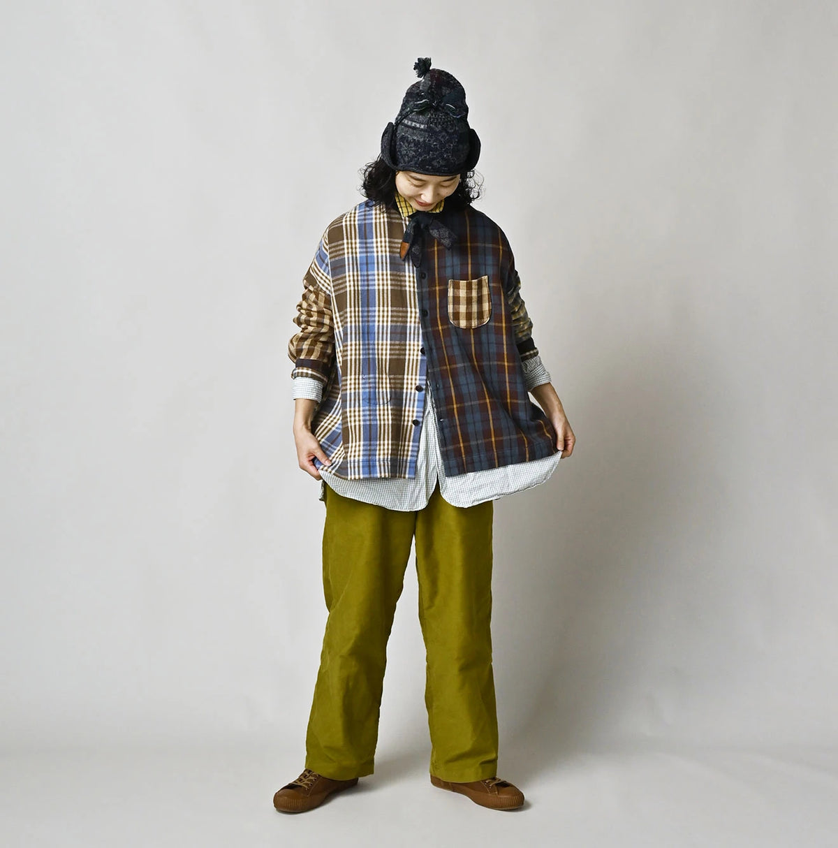 Takaramono Indian Patchwork 908 Uma Shirt