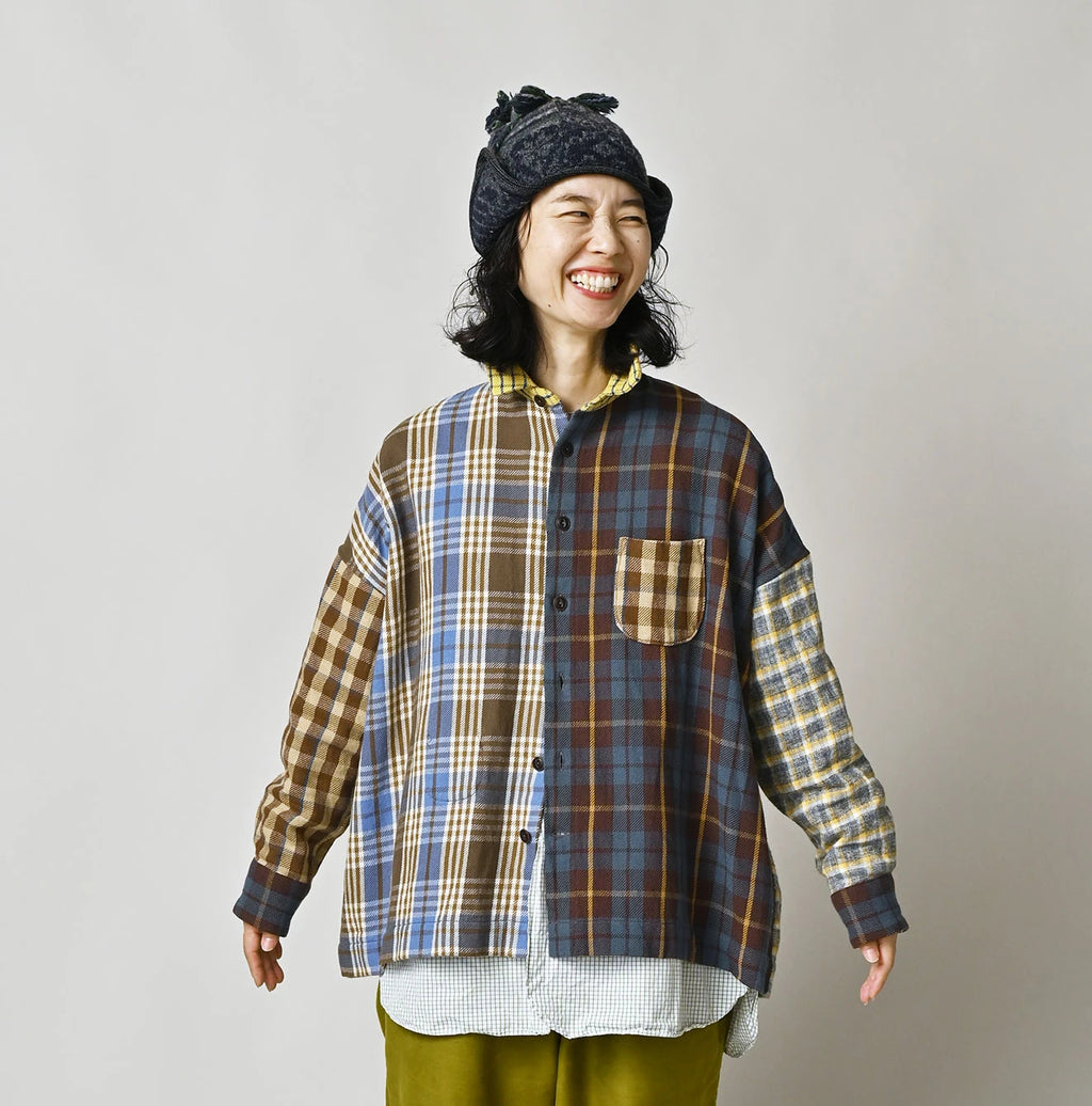 Takaramono Indian Patchwork 908 Uma Shirt