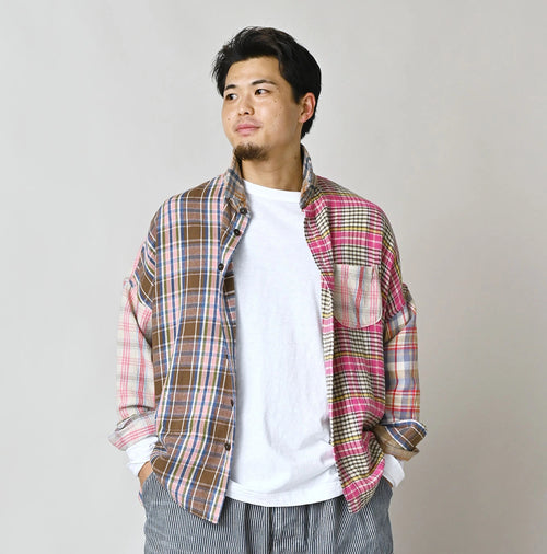 Takaramono Indian Patchwork 908 Uma Shirt