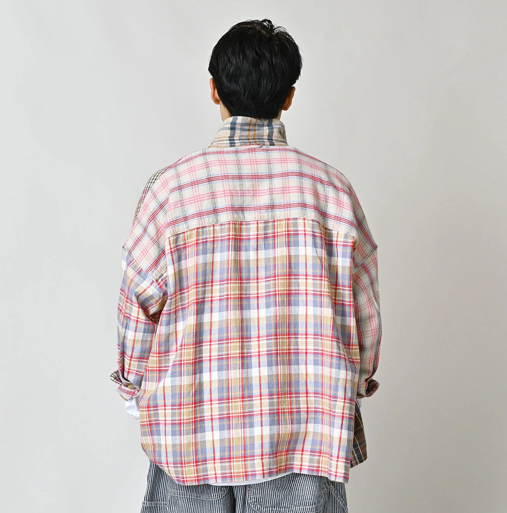 Takaramono Indian Patchwork 908 Uma Shirt