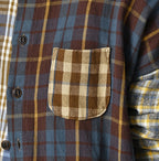Takaramono Indian Patchwork 908 Uma Shirt