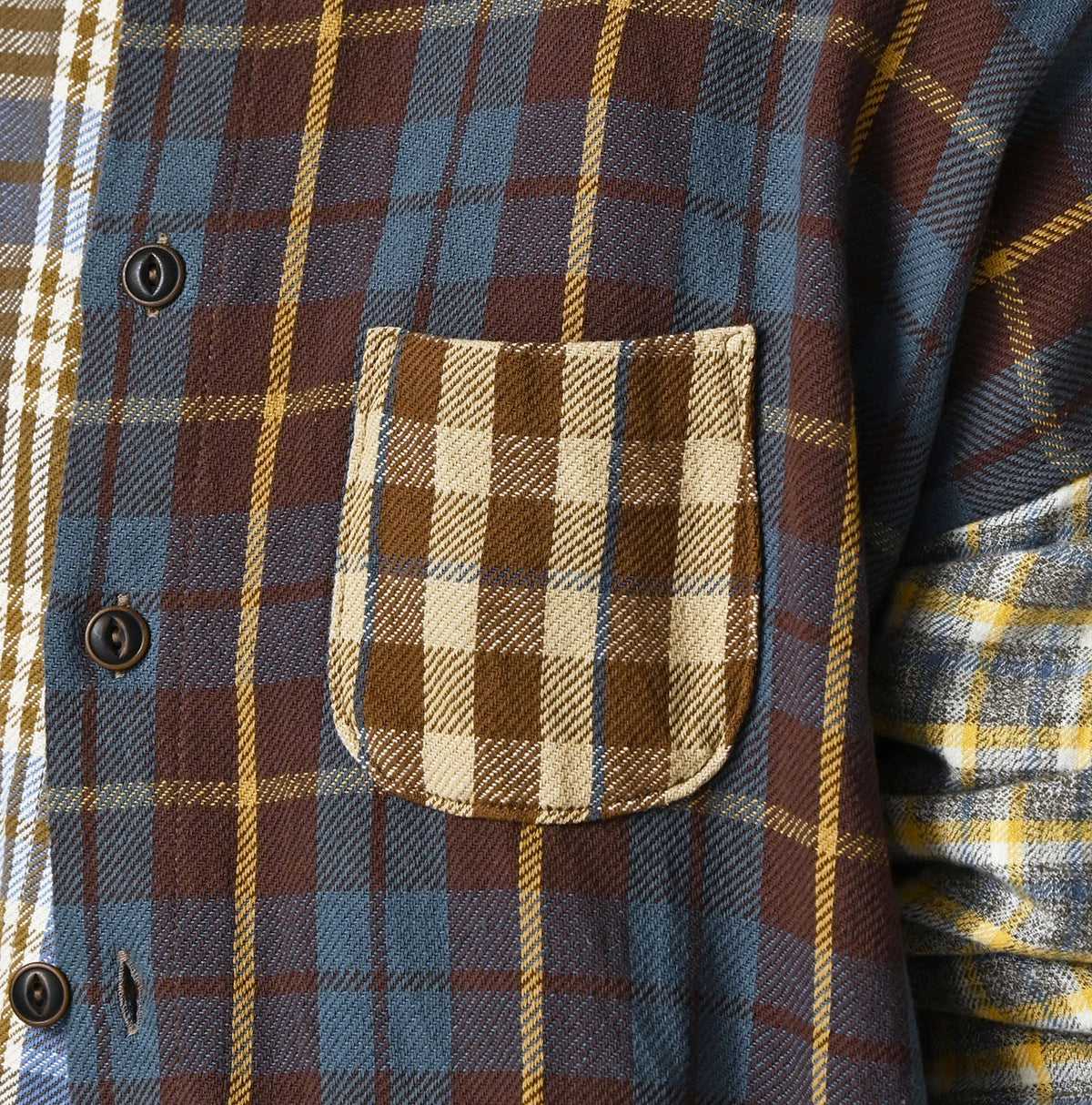 Takaramono Indian Patchwork 908 Uma Shirt