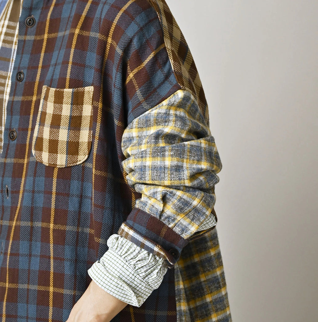 Takaramono Indian Patchwork 908 Uma Shirt