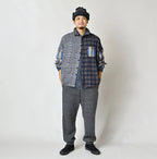 Indigo Takaramono Indian Patchwork 908 Uma Shirt