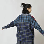 Indigo Takaramono Indian Patchwork 908 Uma Shirt