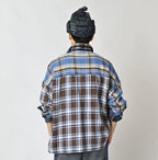 Indigo Takaramono Indian Patchwork 908 Uma Shirt
