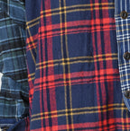 Indigo Takaramono Indian Patchwork 908 Uma Shirt