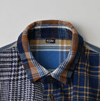 Indigo Takaramono Indian Patchwork 908 Uma Shirt