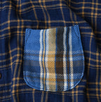 Indigo Takaramono Indian Patchwork 908 Uma Shirt