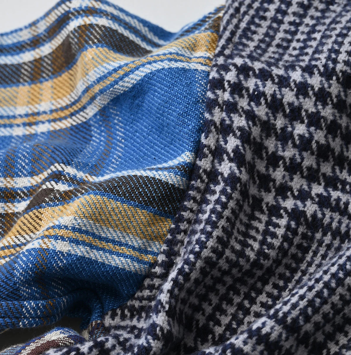 Indigo Takaramono Indian Patchwork 908 Uma Shirt