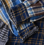 Indigo Takaramono Indian Patchwork 908 Uma Shirt