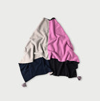Float W-faced Poncho Back
