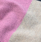 Float W-faced Poncho Detail