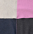 Float W-faced Poncho Detail