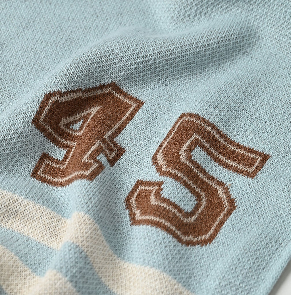 Snow Pattern Supima Cotton Stole Detail