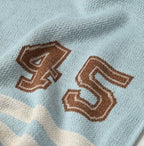 Snow Pattern Supima Cotton Stole Detail
