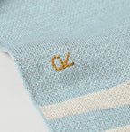 Snow Pattern Supima Cotton Stole Detail