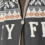 Snow Pattern Supima Cotton Stole Detail