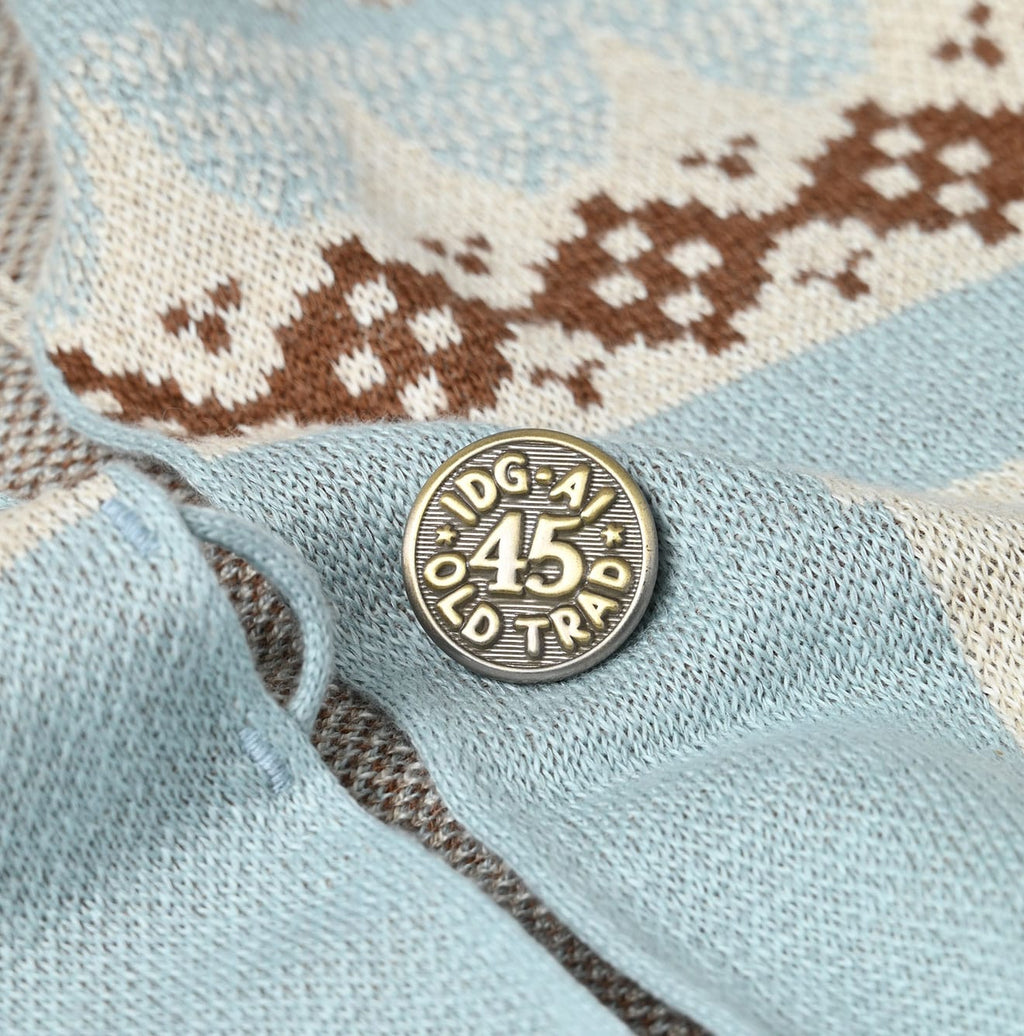 Snow Pattern Supima Cotton Stole Detail