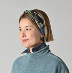 Tenjiku Wonderland Print Bandana Female Model
