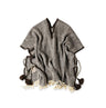 Kardo Himalayan Wool Poncho Diamond Pattern
