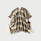 Kardo Himalayan Wool Poncho Back