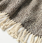 Kardo Himalayan Wool Poncho Detail
