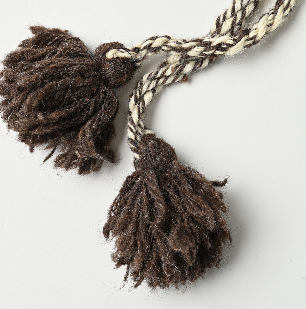 Kardo Himalayan Wool Poncho Detail