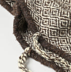 Kardo Himalayan Wool Poncho Detail