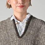 Kardo Himalayan Wool Poncho Detail