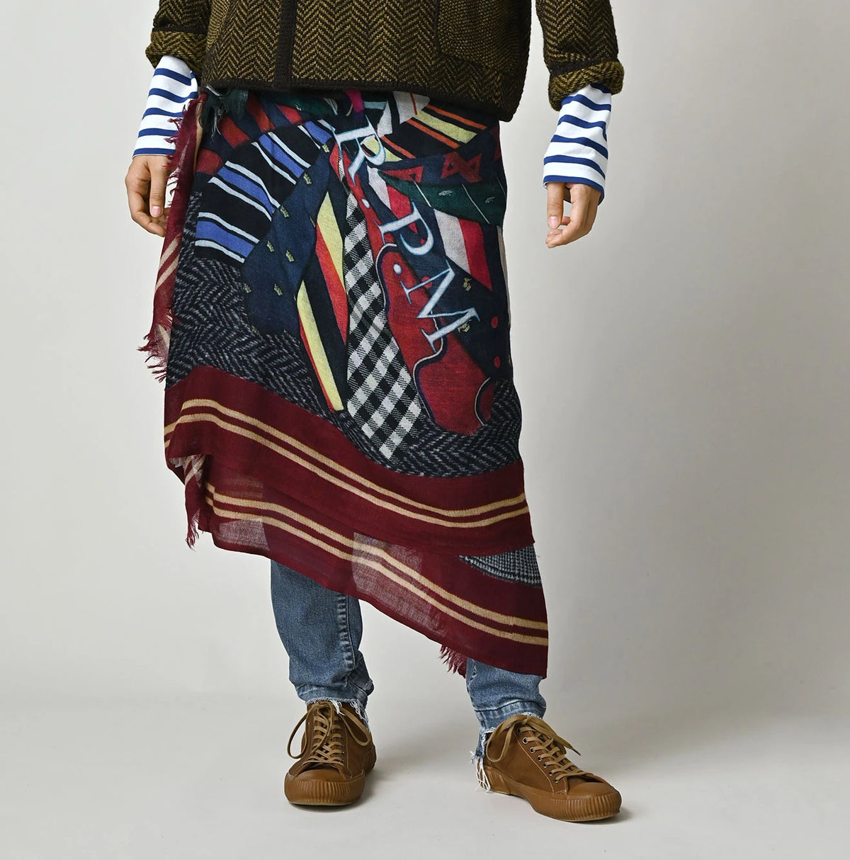 Inkjet Print Stole
