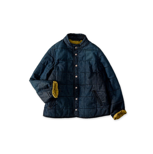 45 Petit Denim 908 Quilting Blouson Zyu