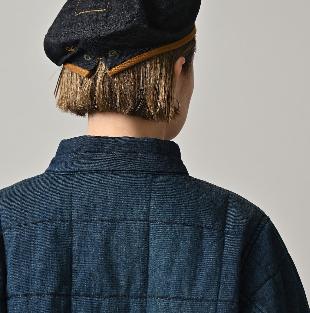 45 Petit Denim 908 Quilting Blouson Zyu Detail
