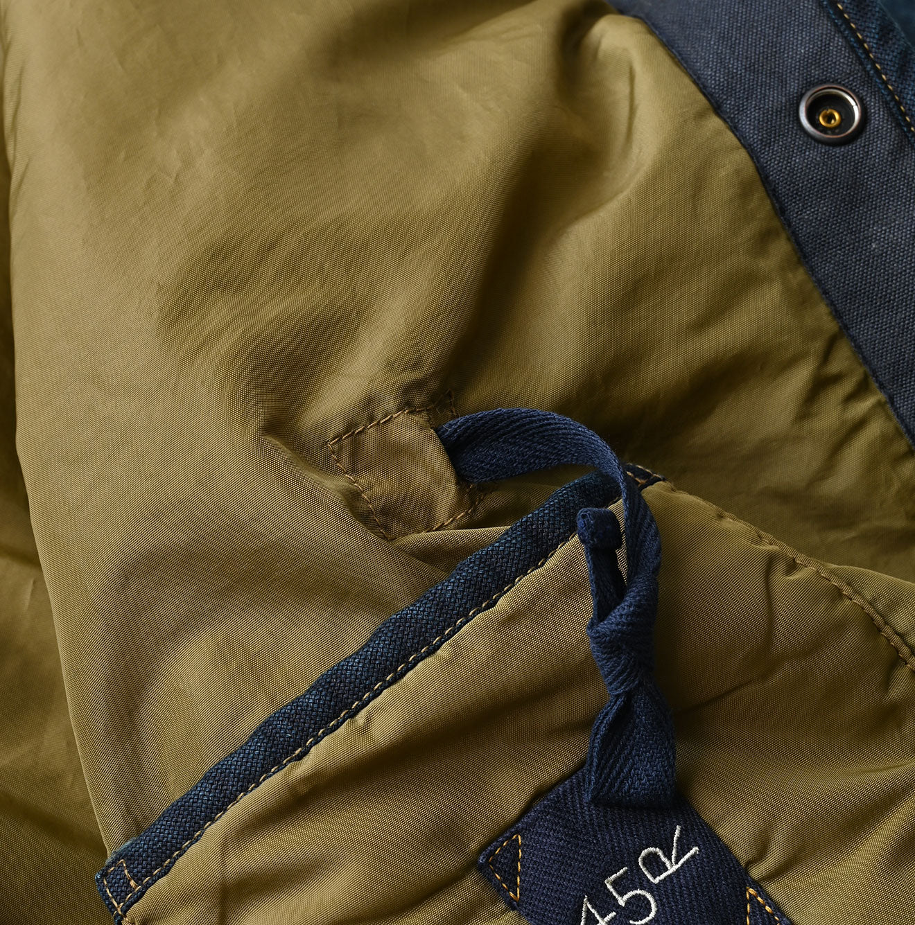 45 Petit Denim 908 Quilting Blouson Zyu Detail