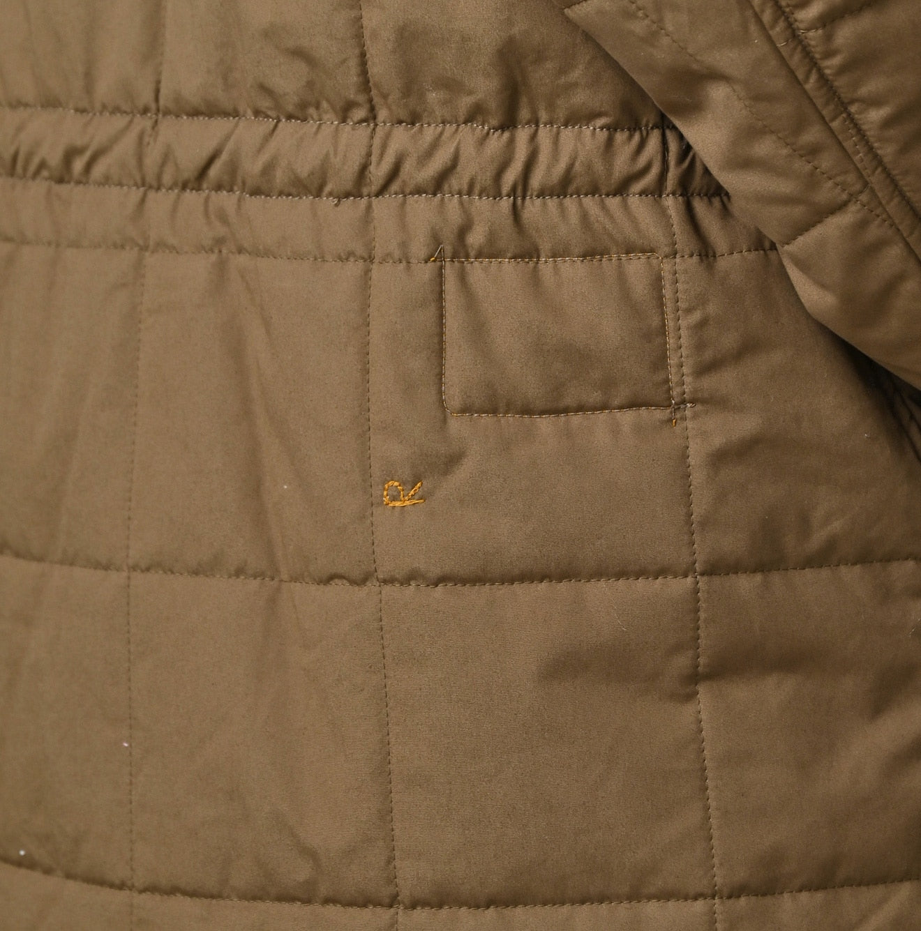 Weather 908 Quilting Coat Detail