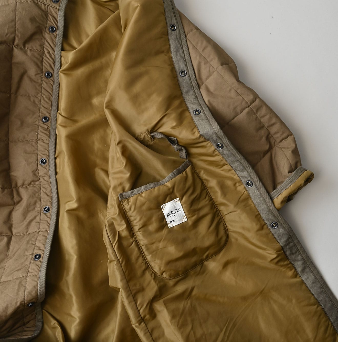 Weather 908 Quilting Coat Detail