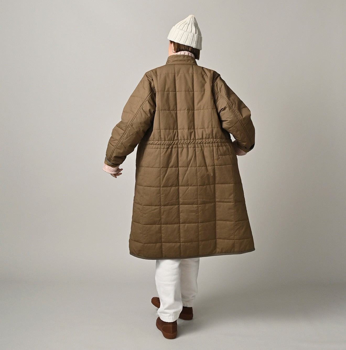 Weather 908 Quilting Coat Female Model