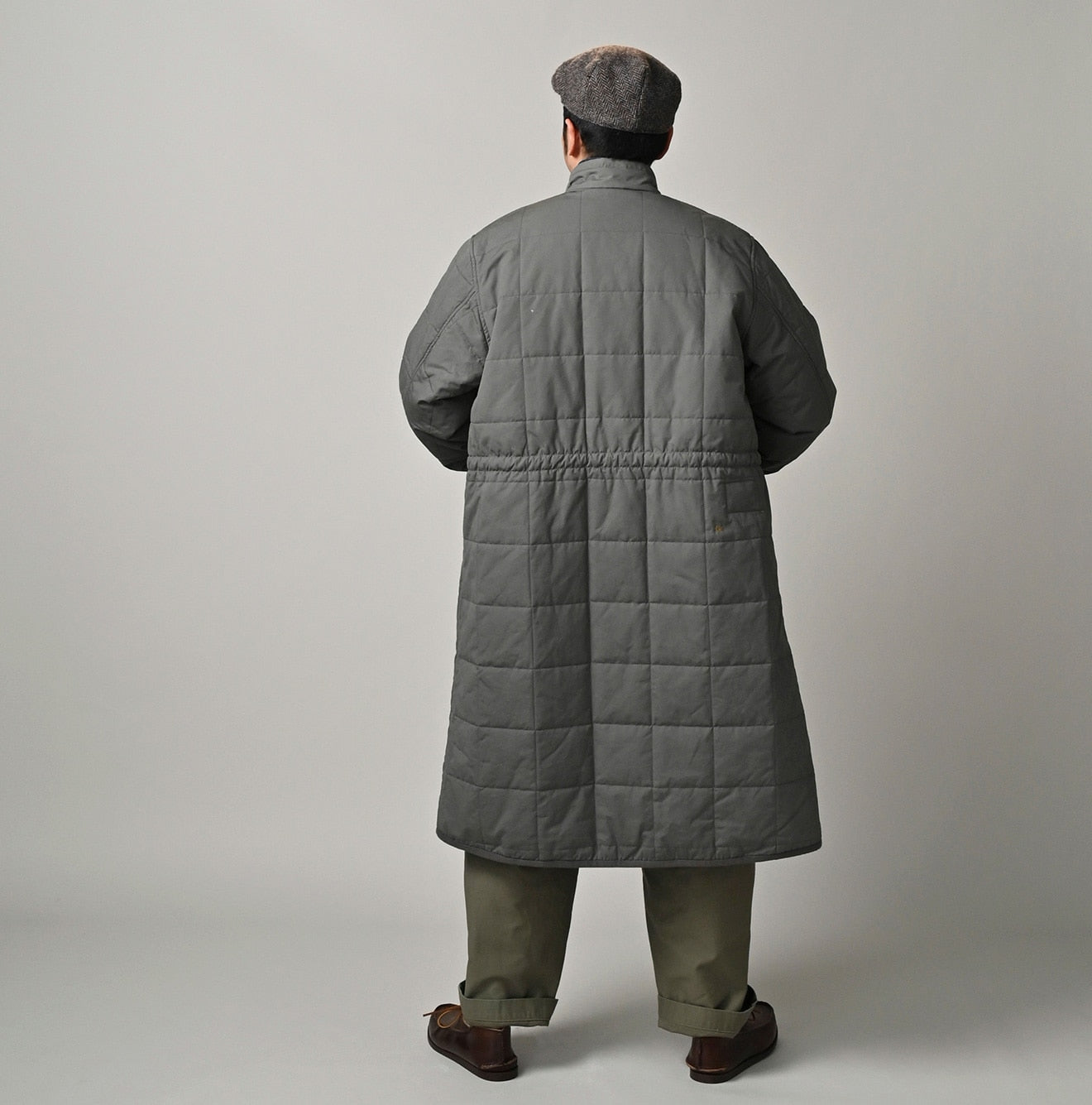 Weather 908 Quilting Coat Male Model