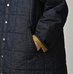 45 Petit Denim 908 Quilting Coat Nou Detail