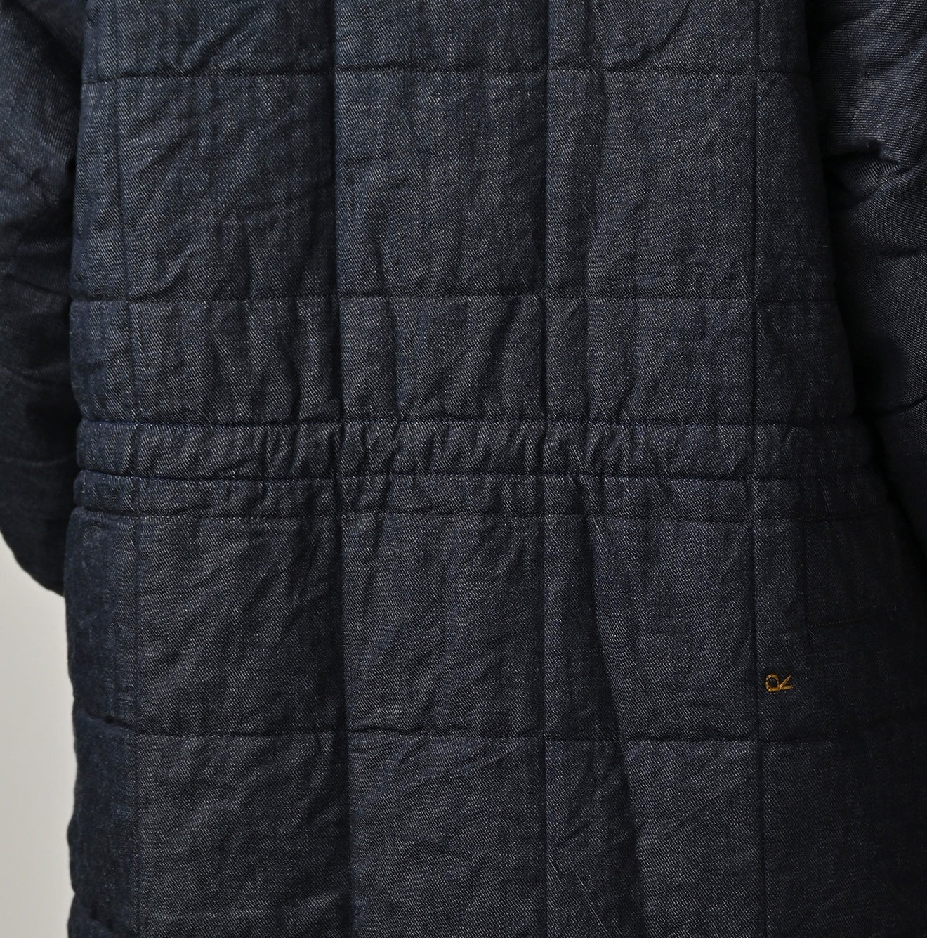 45 Petit Denim 908 Quilting Coat Nou Detail