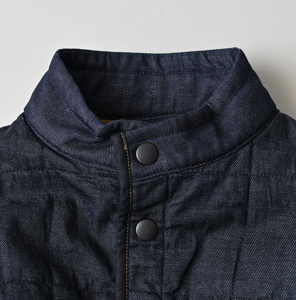 45 Petit Denim 908 Quilting Coat Nou Detail