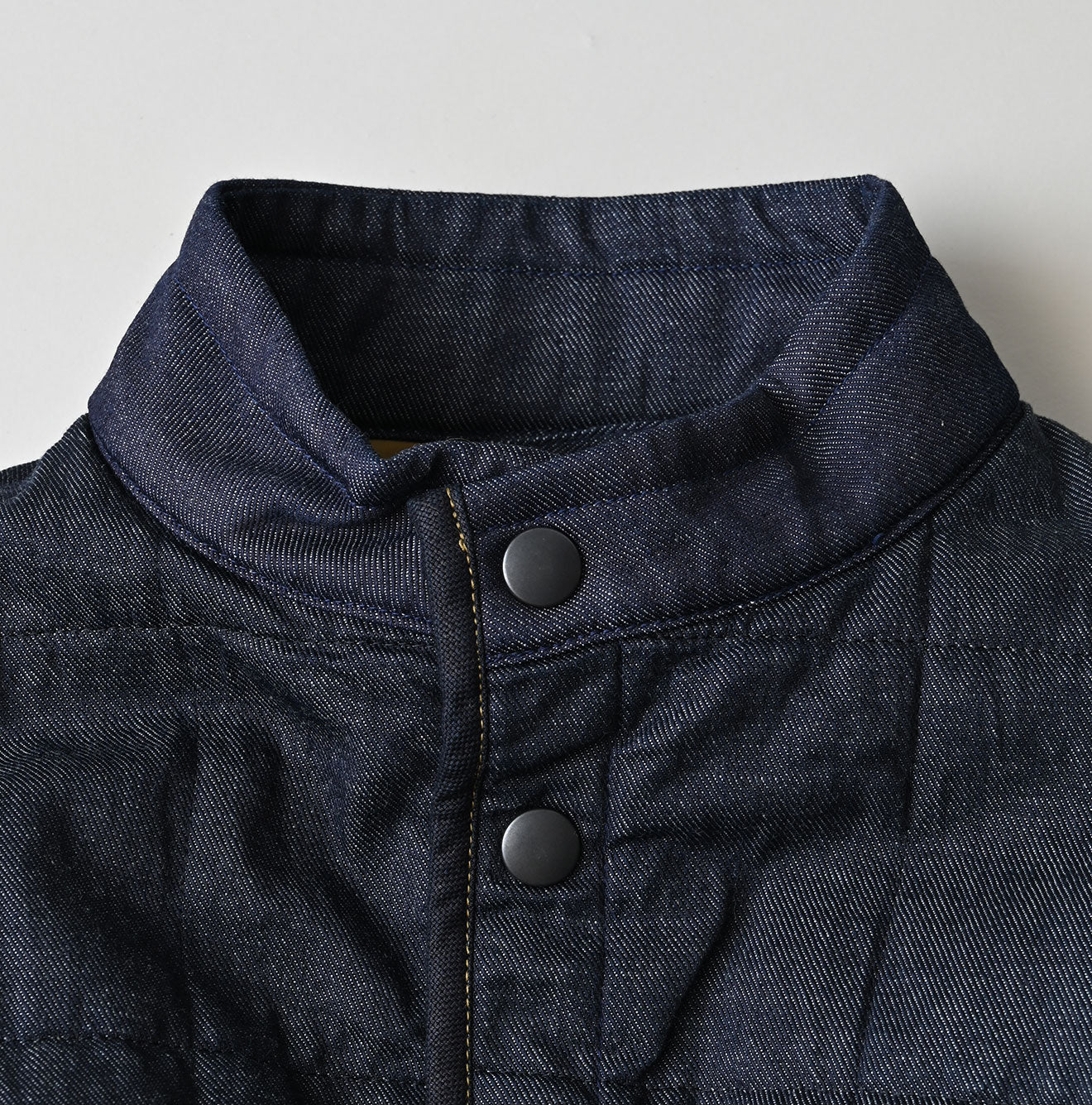 45 Petit Denim 908 Quilting Coat Nou Detail