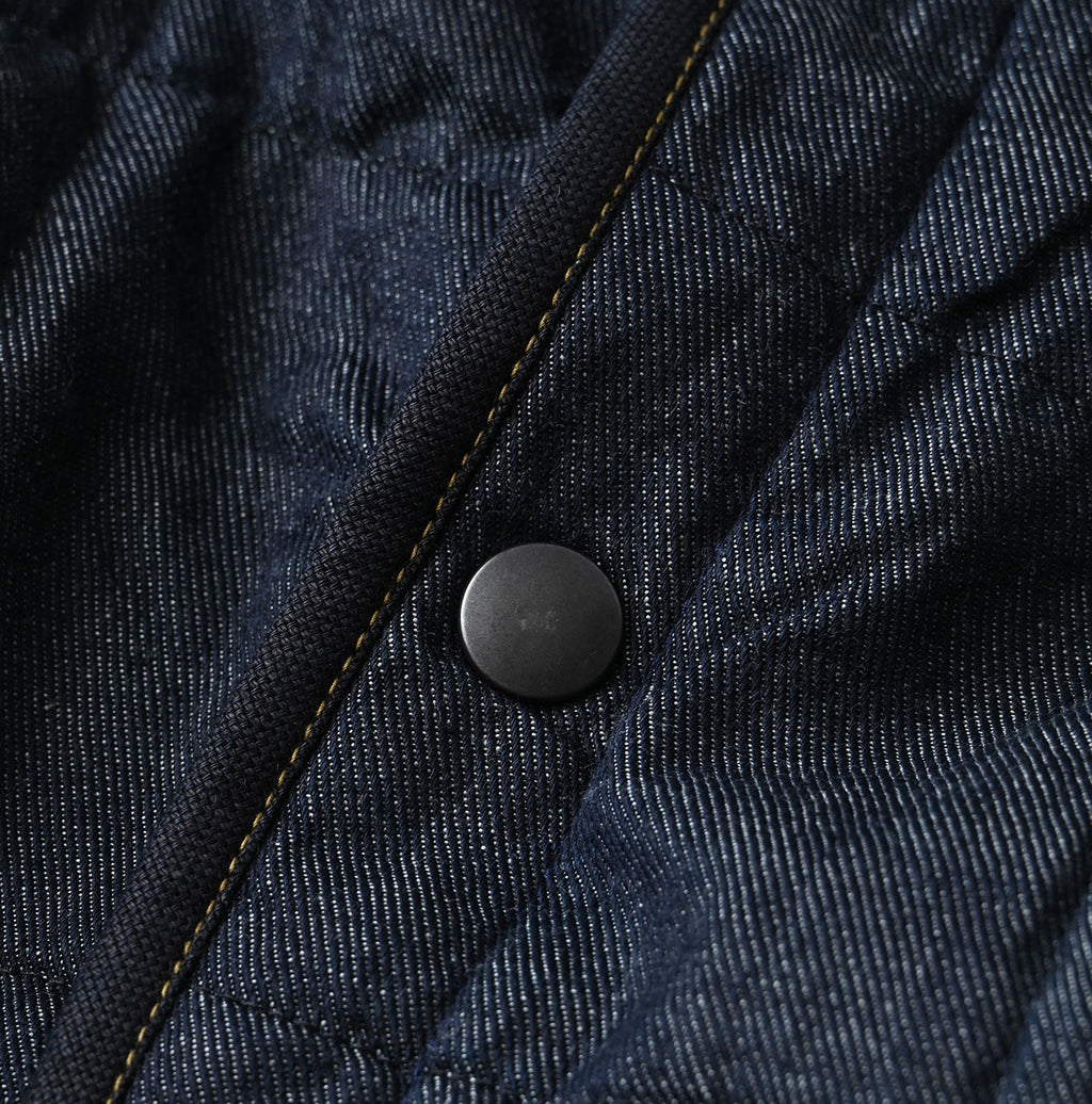 45 Petit Denim 908 Quilting Coat Nou Detail