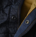 45 Petit Denim 908 Quilting Coat Nou Detail